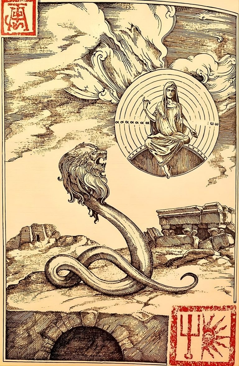 Story of the Demiurge and the demented God
