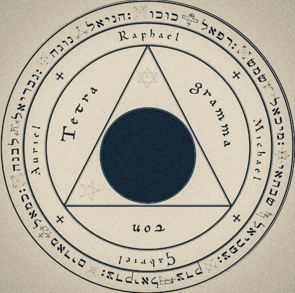 The Tabula Recta grid of letters used for polyalphabetic encryption