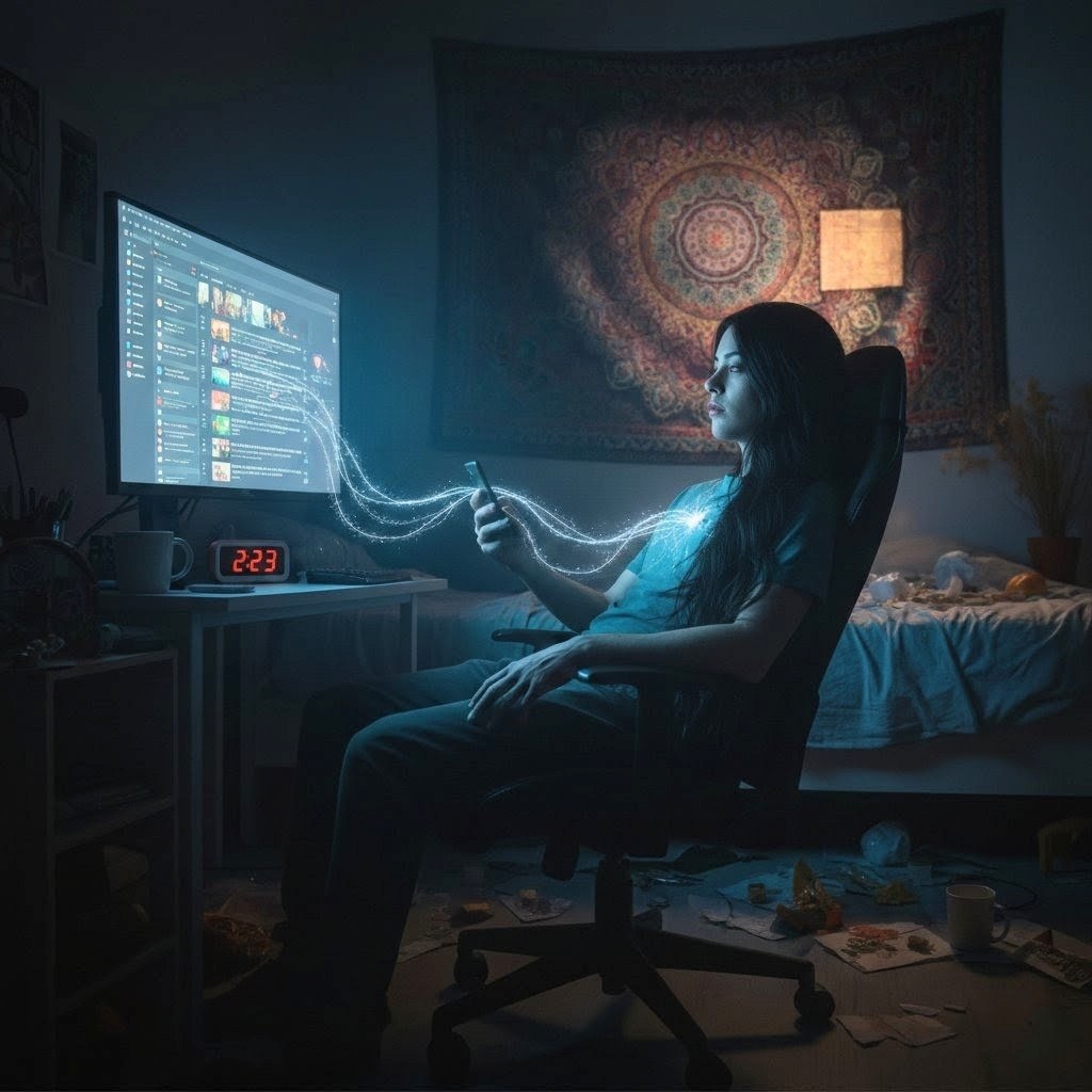 Digital captivity and disembodiment