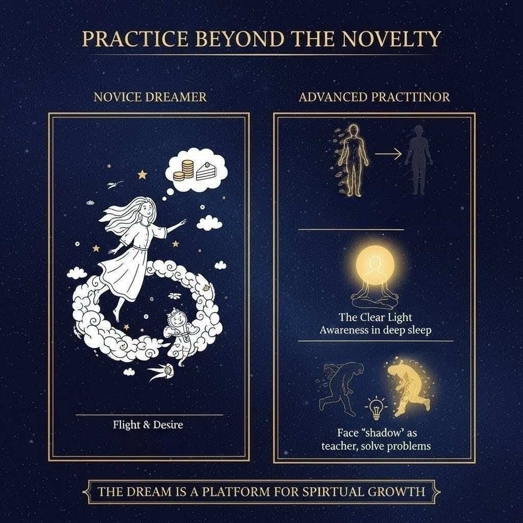 Tibetan dream yoga methods and western techniques comparison