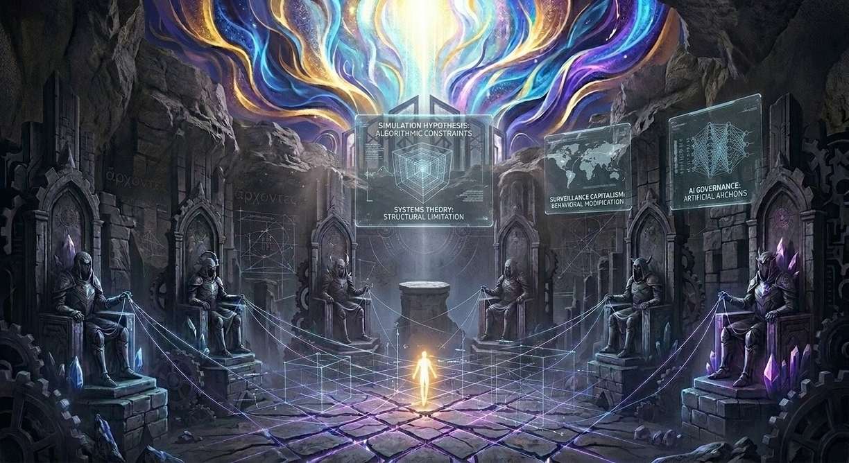 Surgical Archons performing cosmic modification on a human subject