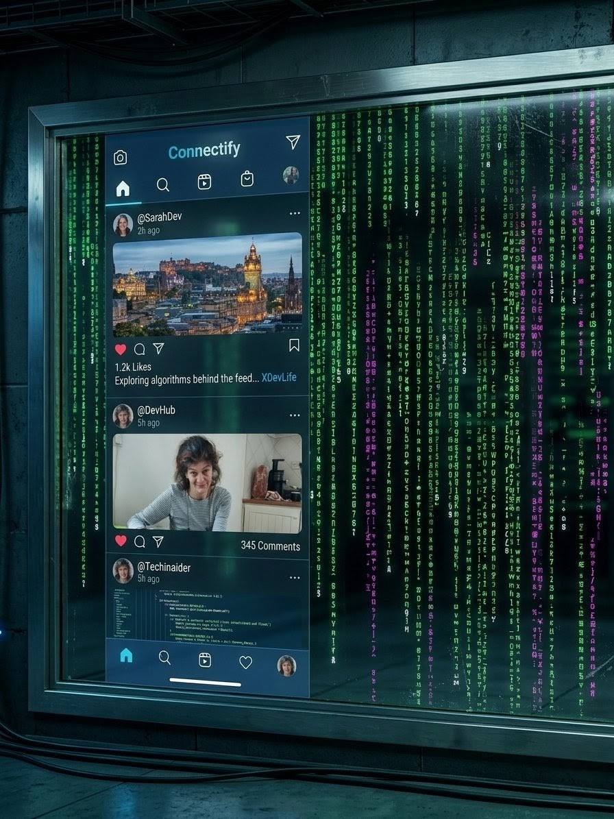 Matrix-like code revealing algorithmic architecture
