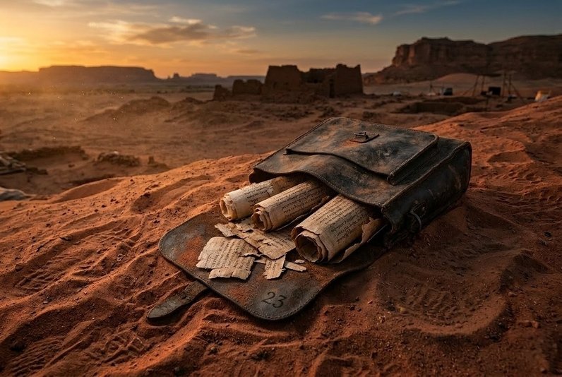 Archaeological discovery of Nag Hammadi library in Egyptian desert