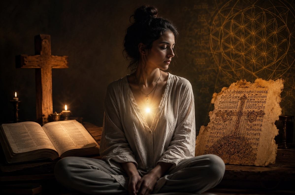 A contemplative seeker between Christian and Gnostic sources of light
